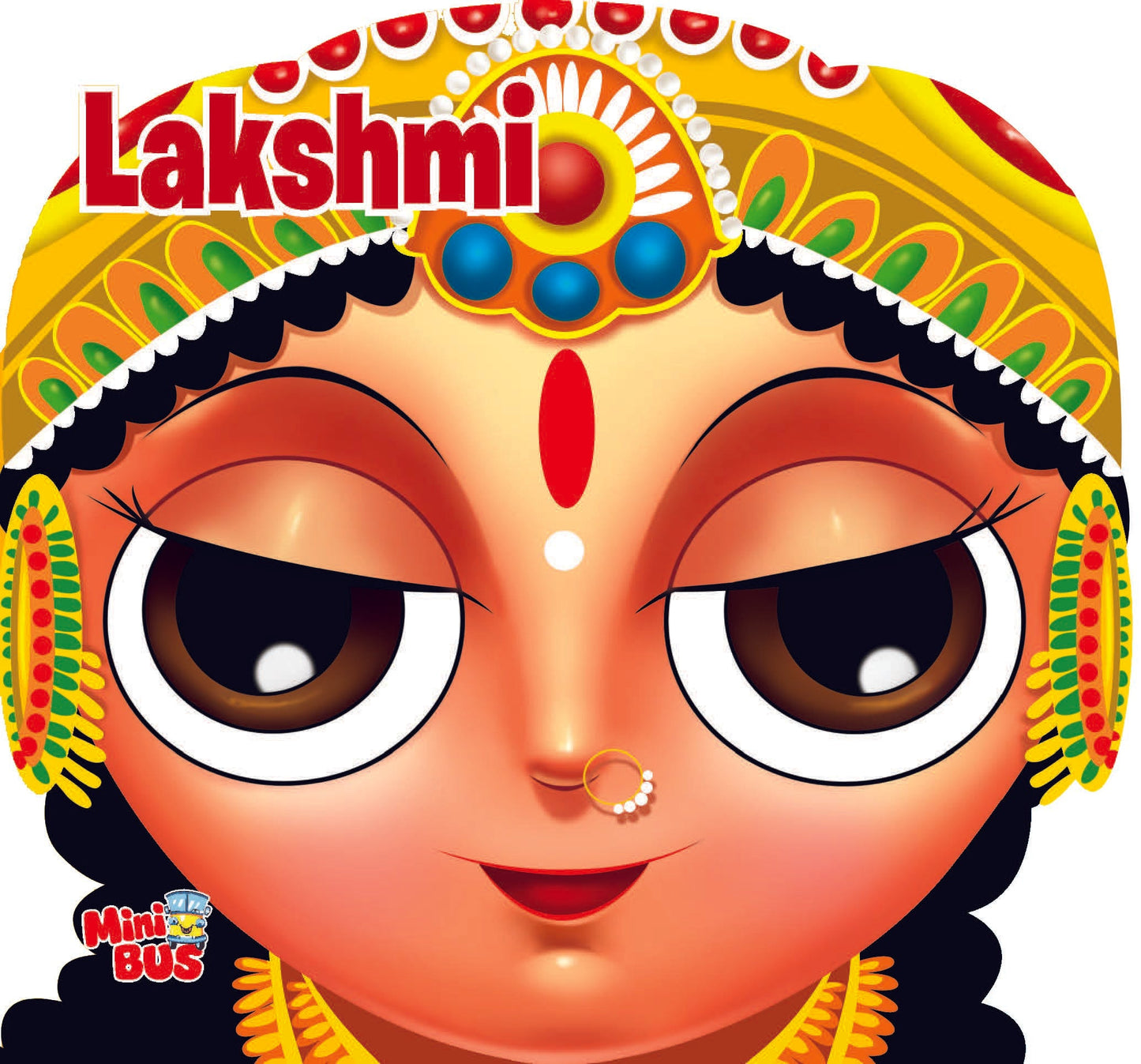 Lakshmi : Cutout Board Book - Om Books - Swadesiicart