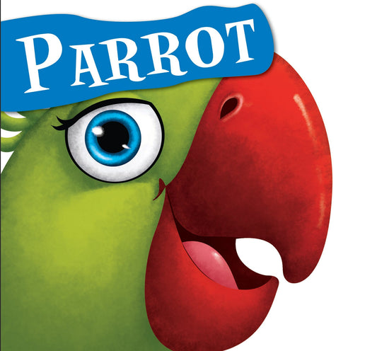 Parrot : Cutout Board Book - Om Books - Swadesiicart