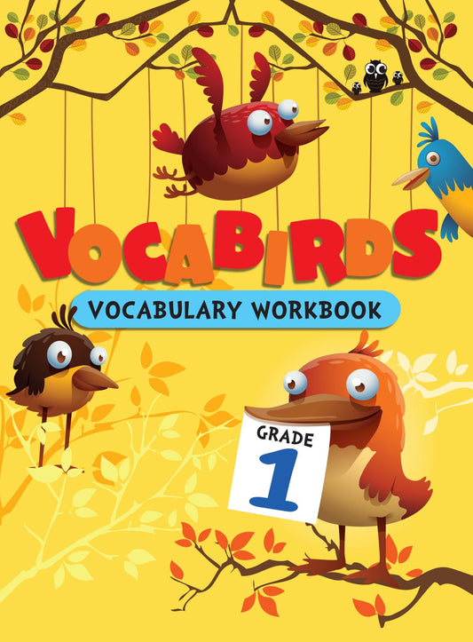 Vocabirds Vocabulary Workbook Grade-1 - Om Books
