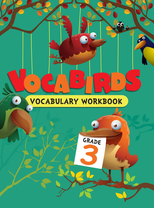 Vocabirds Vocabulary Workbook Grade-3 - Om Books