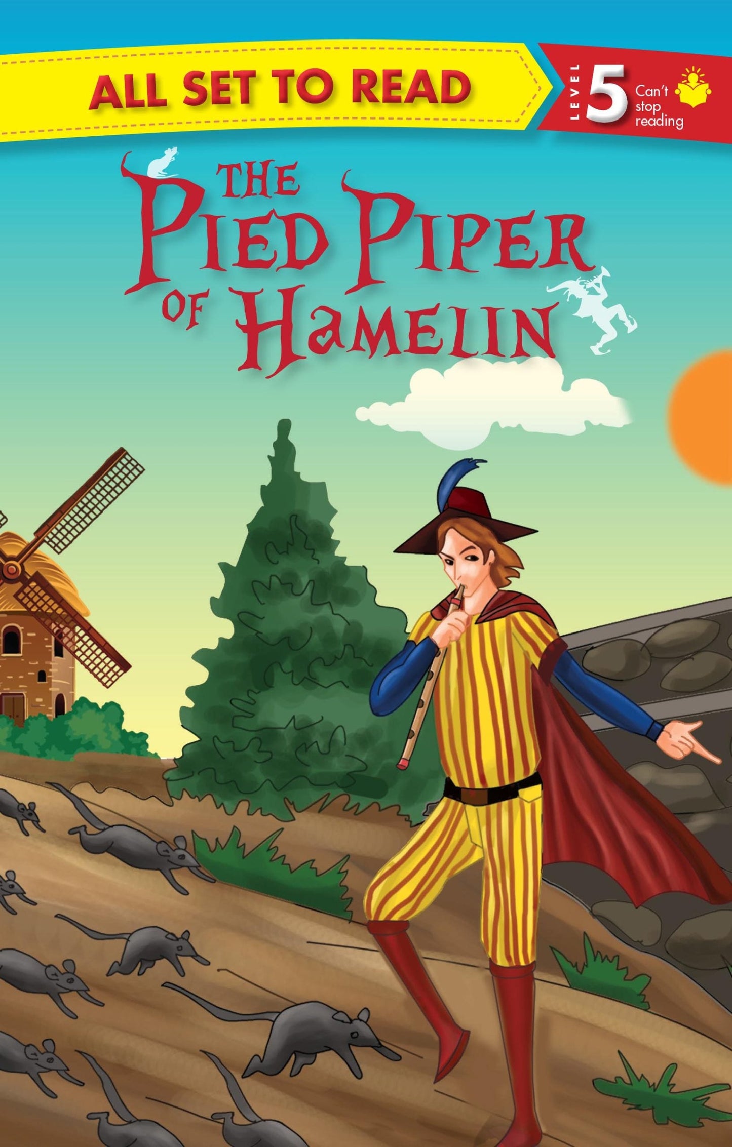All set to Read Readers Level 5 The Pied Piper of Hamelin - Om Books - Swadesiicart