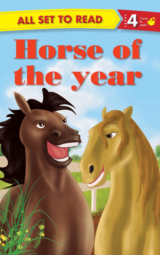 All set to Read Readers Level 4 Horse of the Year - Om Books - Swadesiicart