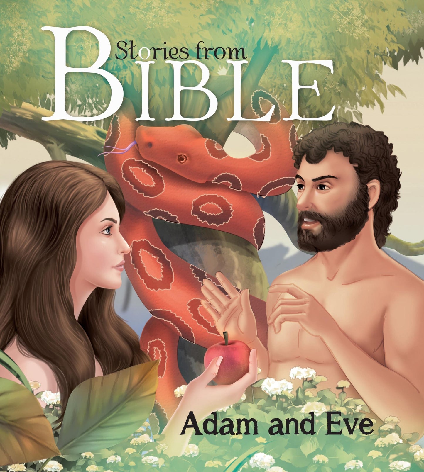 Stories from Bible Adam and Eve - Om Books - Swadesiicart