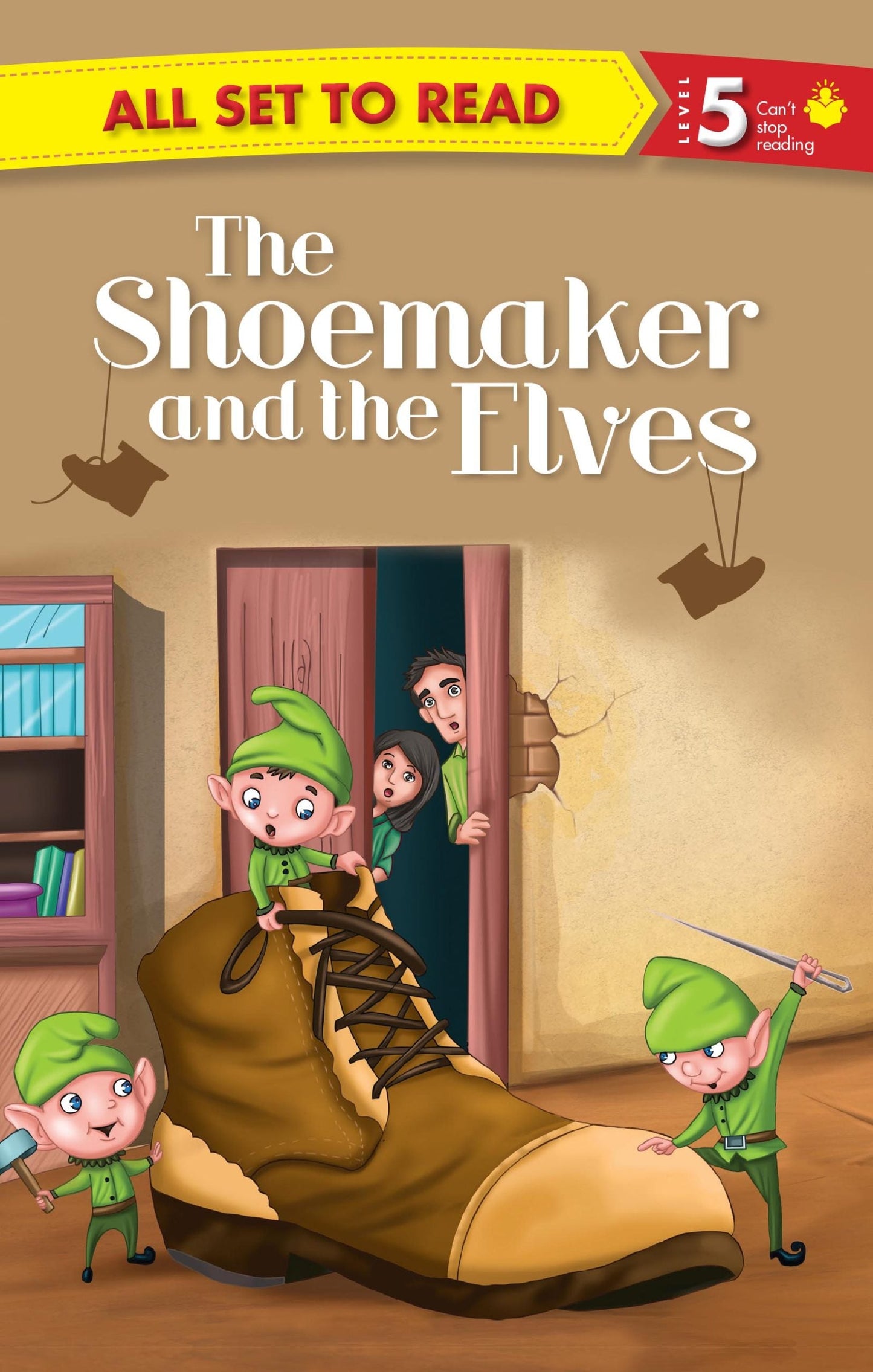 All set to Read Readers Level 5 The Shoemaker and the Elves - Om Books - Swadesiicart
