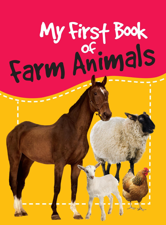 My First Book of Farm Animals - Om Books - Swadesiicart