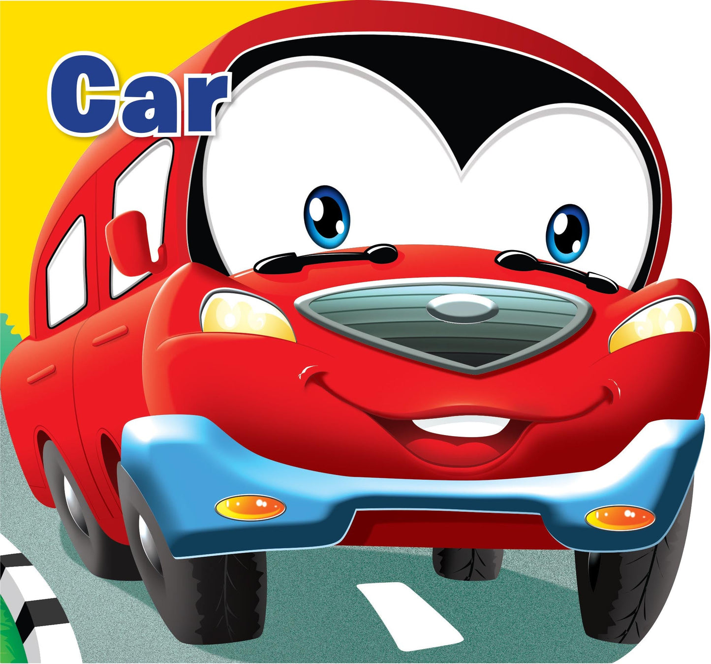 Car : Cutout Board Book - Om Books - Swadesiicart