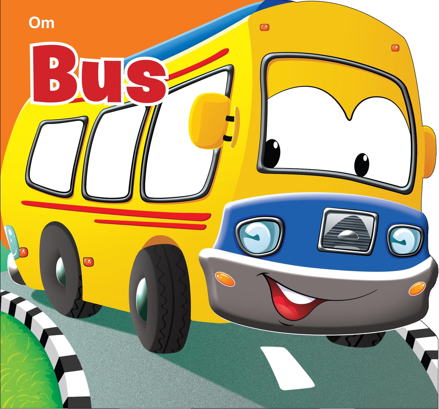Bus : Cutout Board Book - Om Books - Swadesiicart