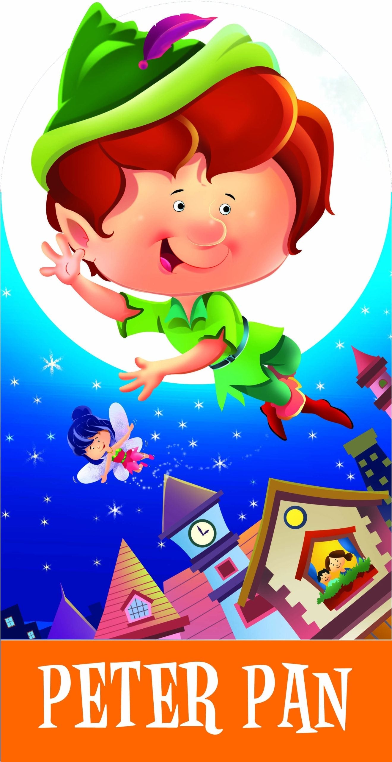 Peter Pan : Cutout Story Book - Om Books - Swadesiicart