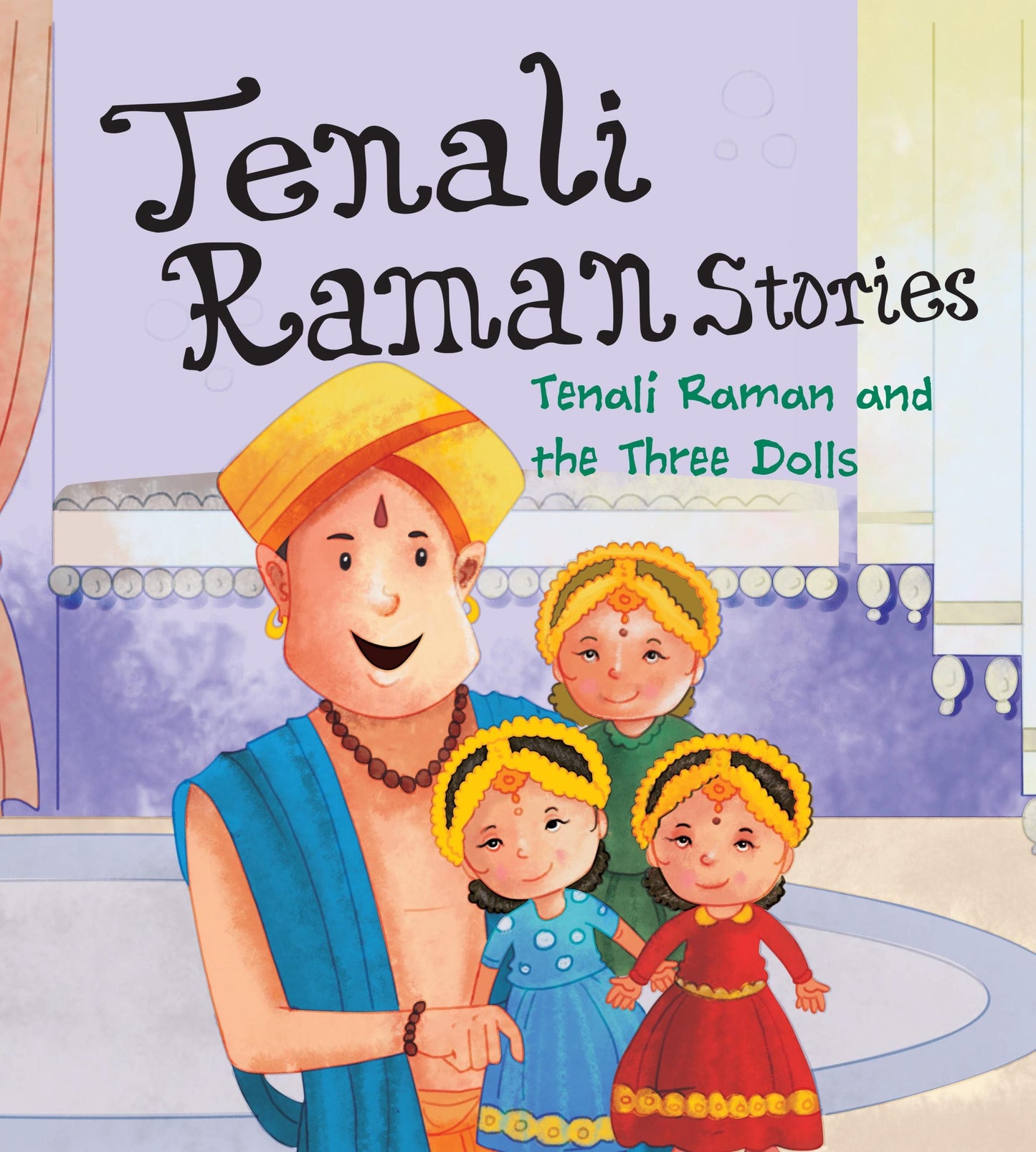 Tenali Raman and the Three Dolls : Tenali Raman Stories - Om Books - Swadesiicart