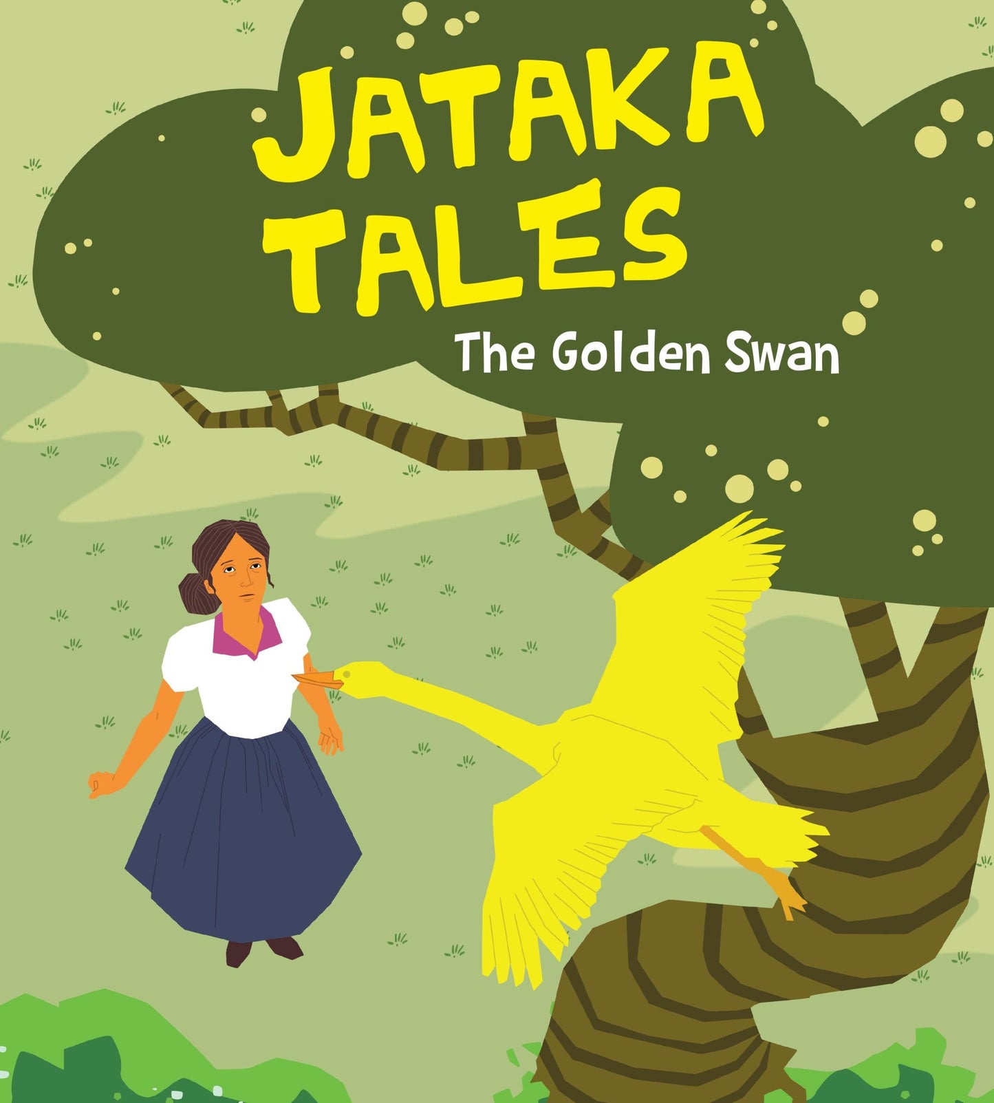The Golden Swan : Jataka Tales - Om Books - Swadesiicart