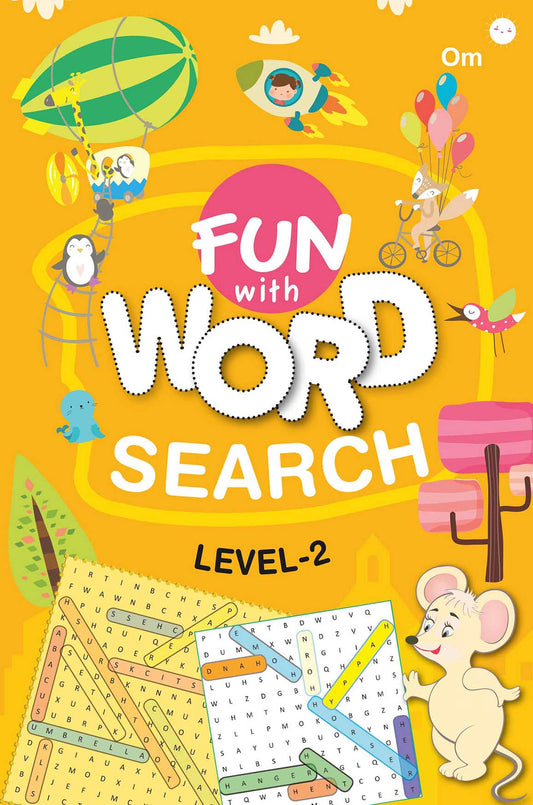 Fun with Word Search level-3 - Om Books - Swadesiicart