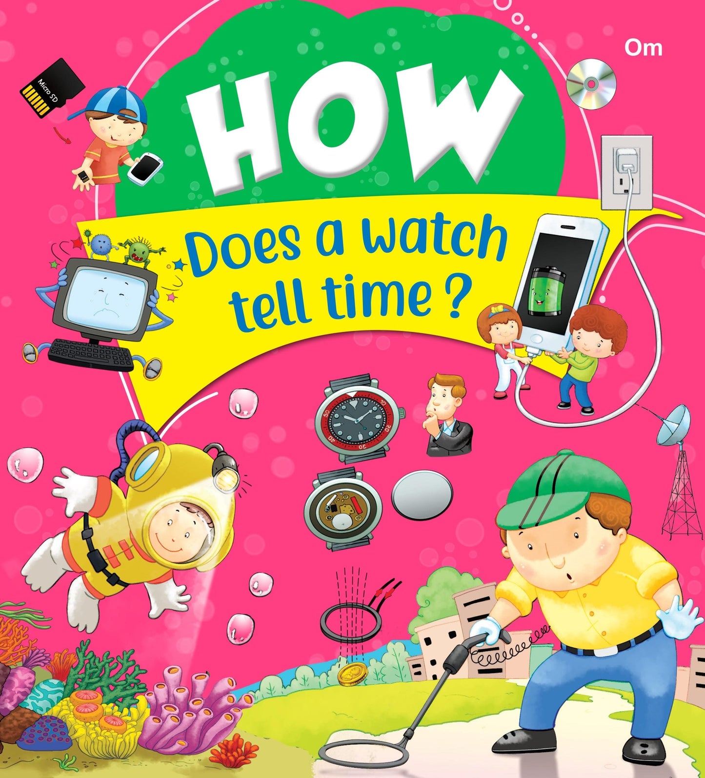 How Does A Watch Tell Time - Om Books - Swadesiicart