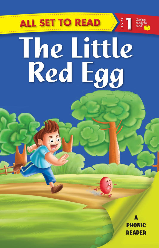 All set to Read A Phonics Reader The Little Red Egg - Om Books - Swadesiicart