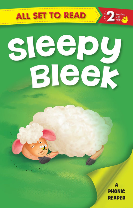 All set to Read A Phonics Reader Sleepy Bleek - Om Books - Swadesiicart