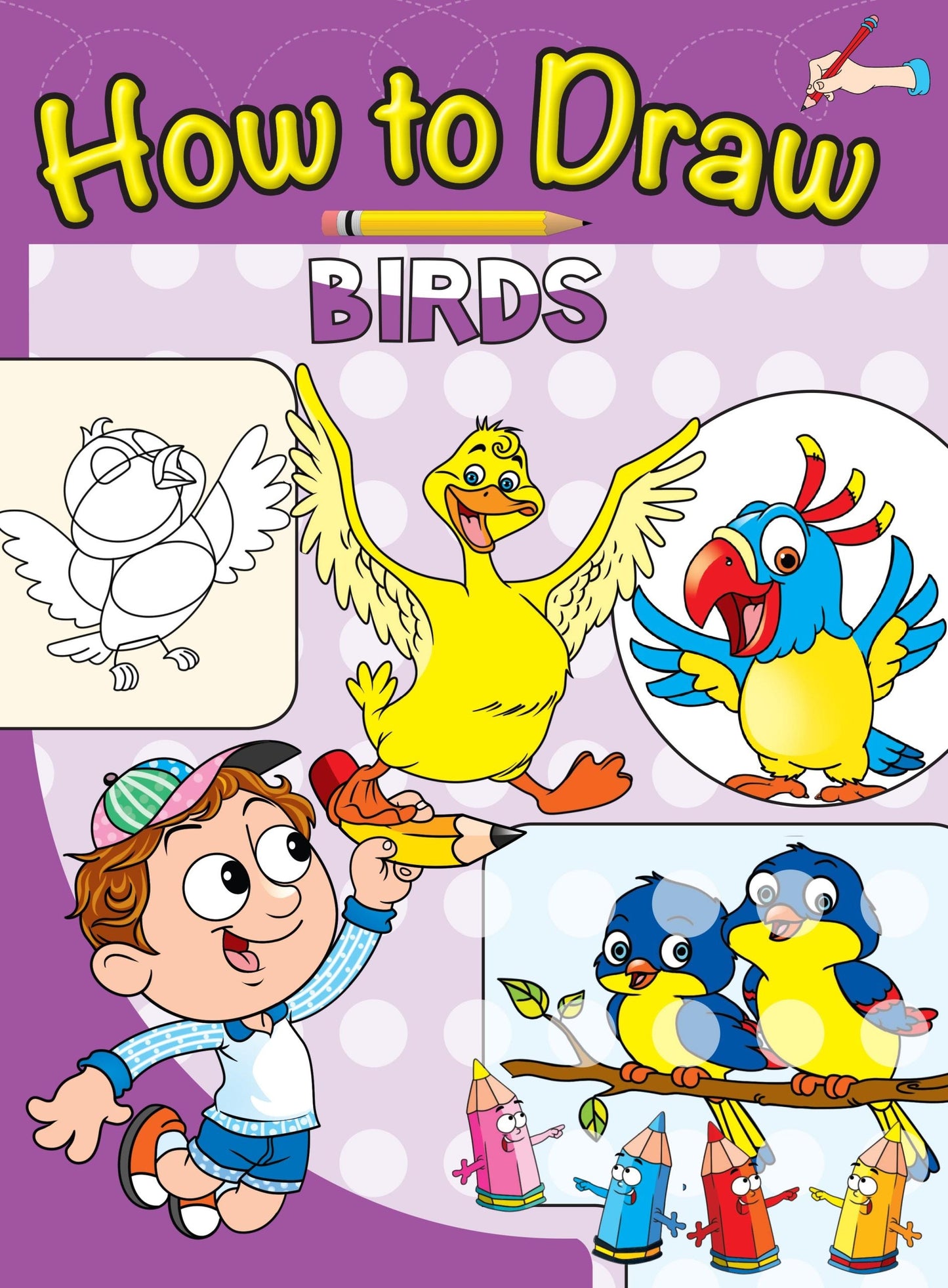 How to Draw Birds - Om Books - Swadesiicart