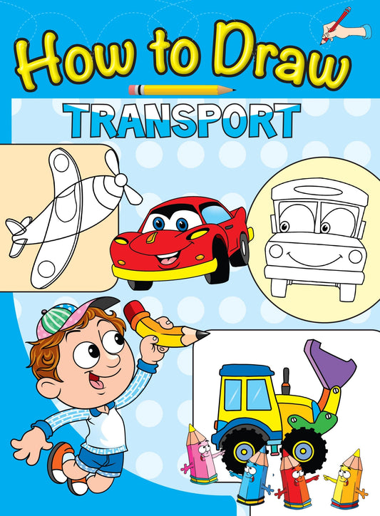 How to Draw Transport - Om Books - Swadesiicart