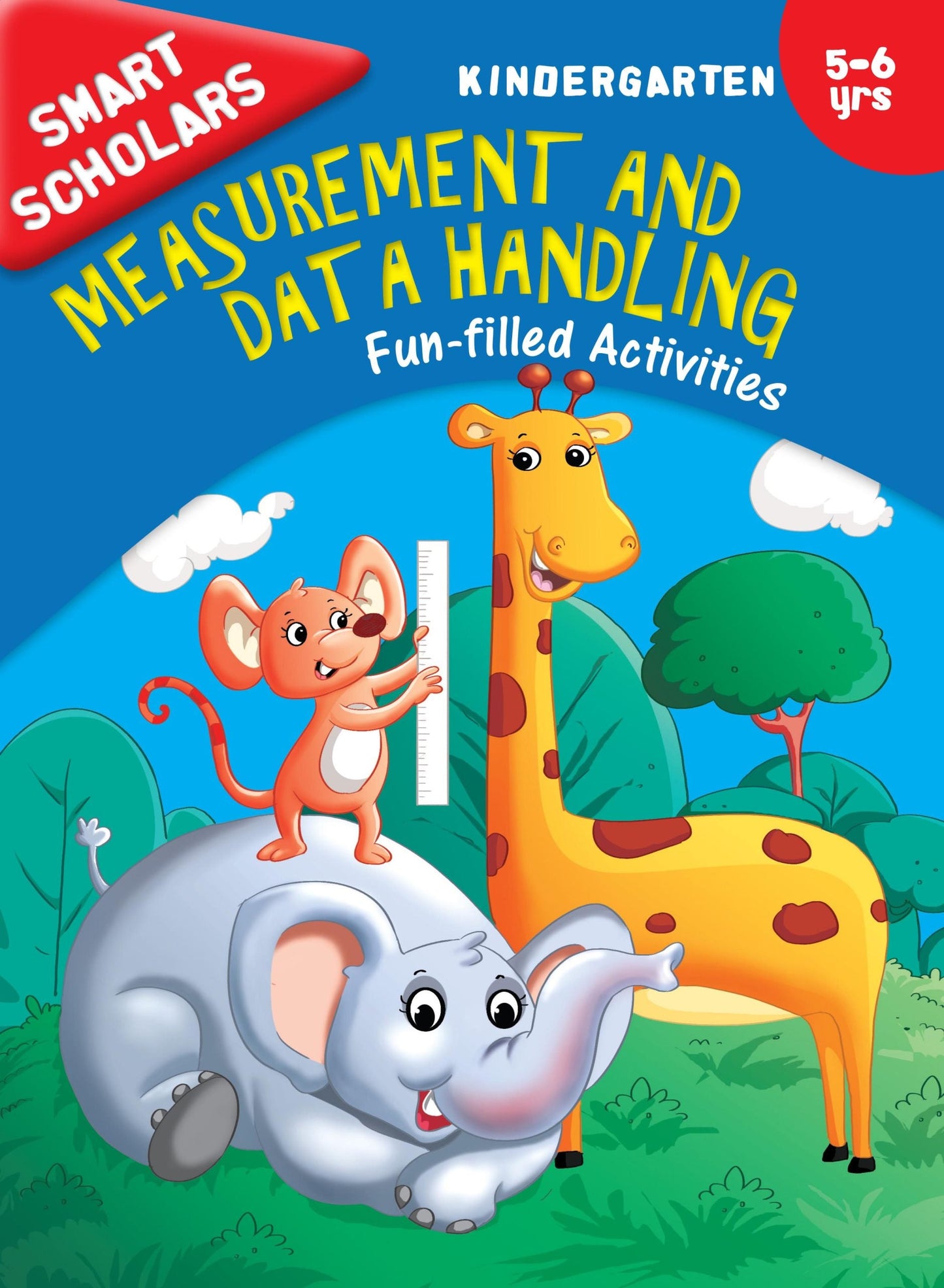 Smart Scholars Kindergarten Measurement and Data Handling - Om Books - Swadesiicart