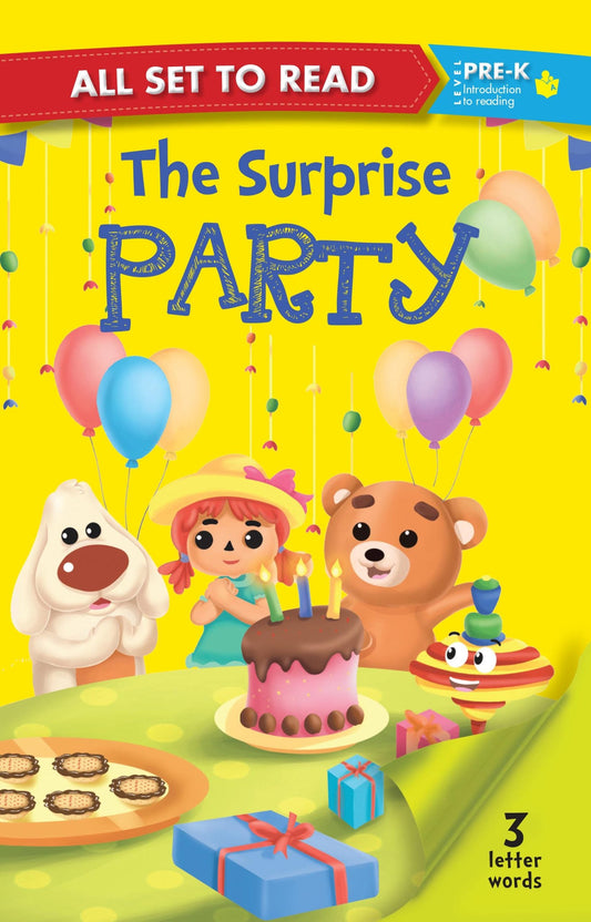 All set to Read PRE K The Surprise Party - Om Books - Swadesiicart