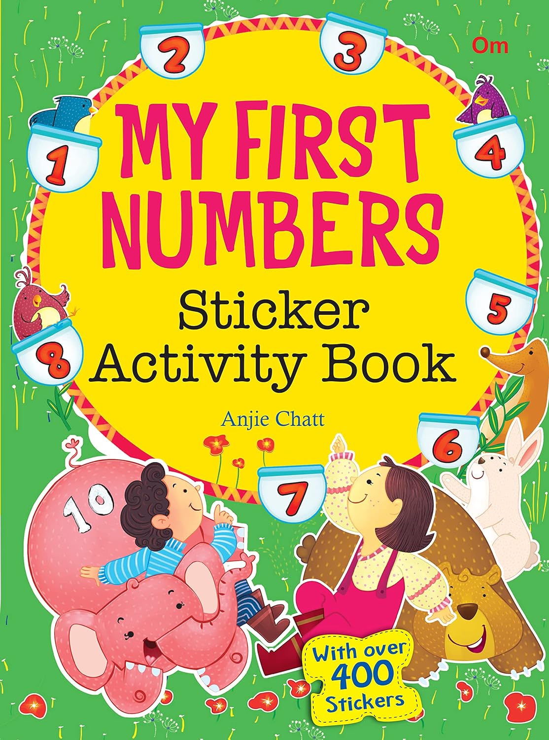 My First Numbers Sticker Activity Book - Om Books - Swadesiicart