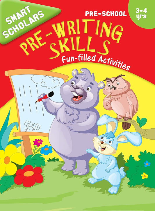 Smart Scholars Pre-School Pre-Writing Skills - Om Books