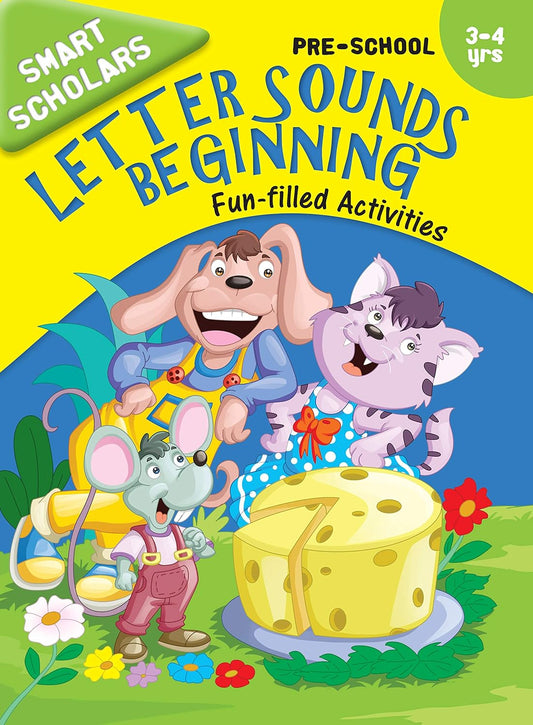 Smart Scholars Pre-School Letter Sounds Beginning - Om Books
