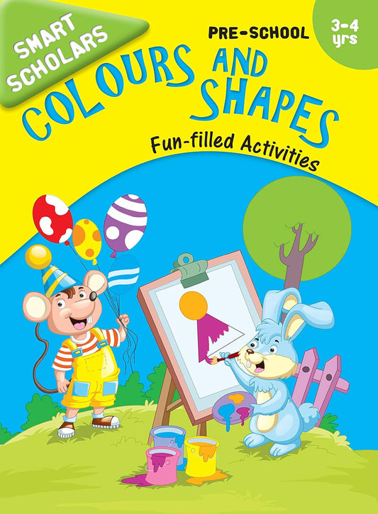 Smart Scholars Pre-School Colours and Shapes - Om Books