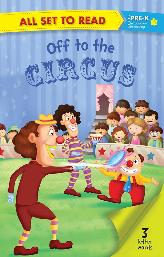 All set to Read PRE K Off to the Circus - Om Books - Swadesiicart