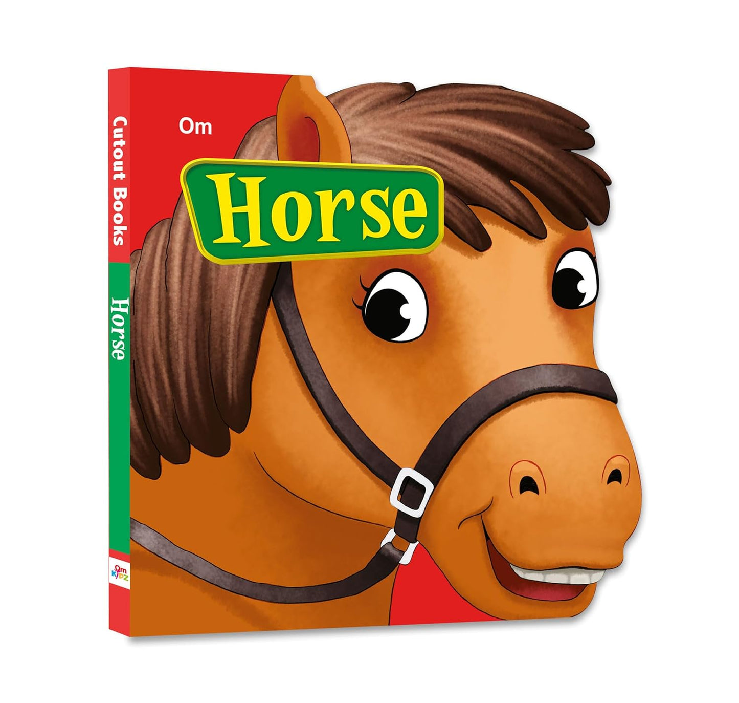 Horse : Cutout Board Book - Om Books - Swadesiicart