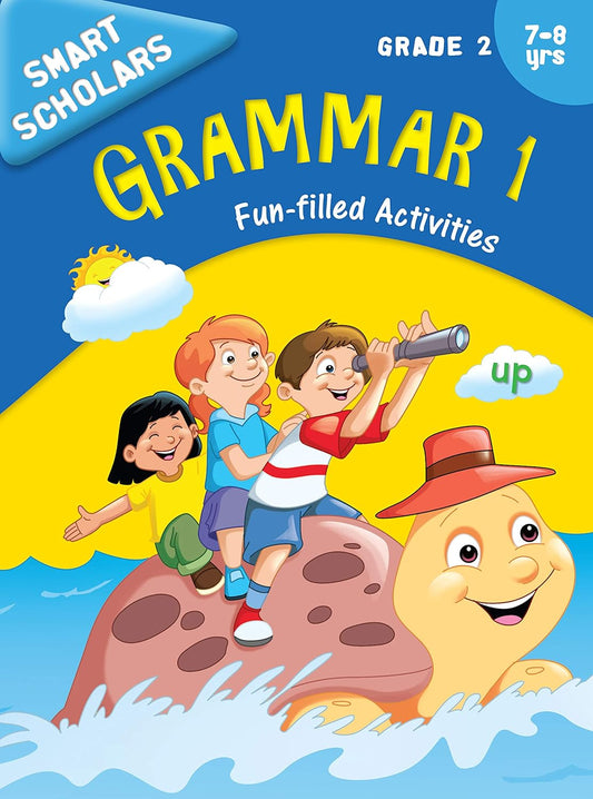 Smart Scholars Grade 2 Grammar 1 - Om Books - Swadesiicart