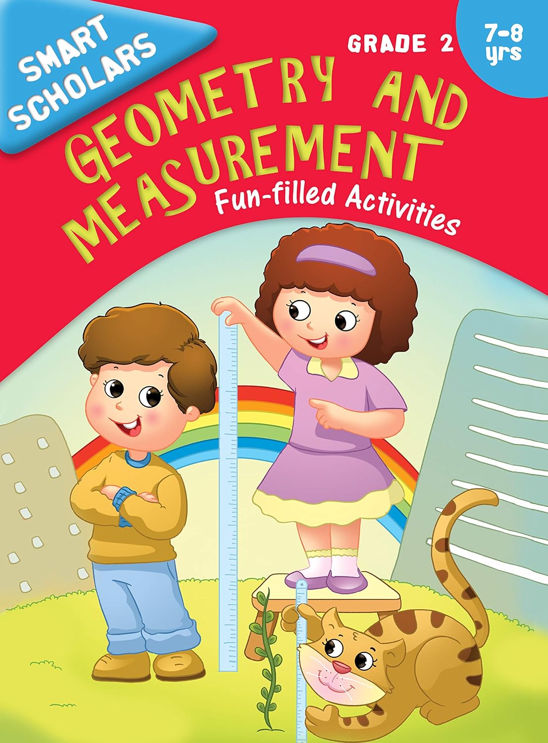 Smart Scholars Grade 2 Geometry And Measurement - Om Books - Swadesiicart
