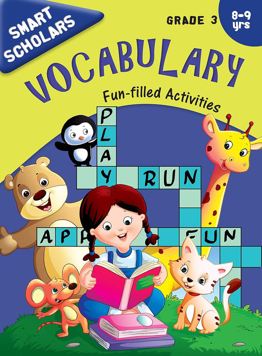 Smart Scholars Grade 3 Vocabulary - Om Books