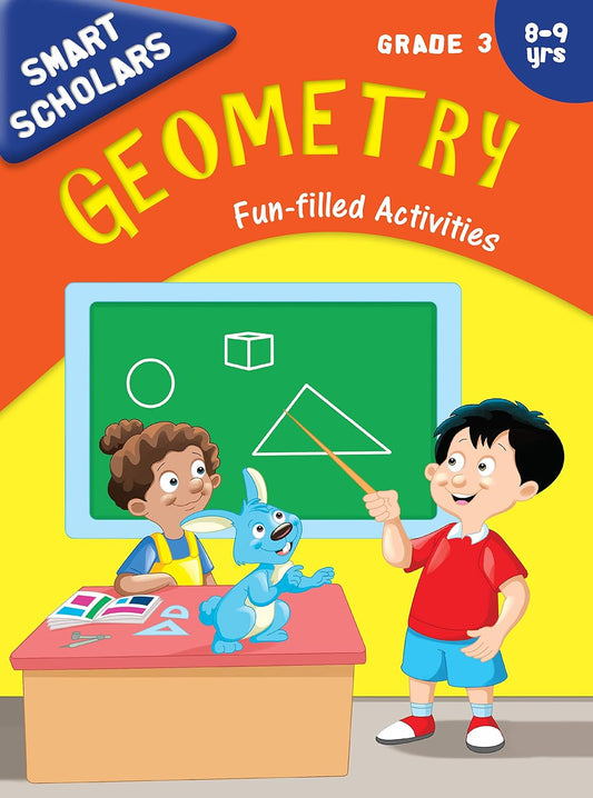 Smart Scholars Grade 3 Geometry - Om Books
