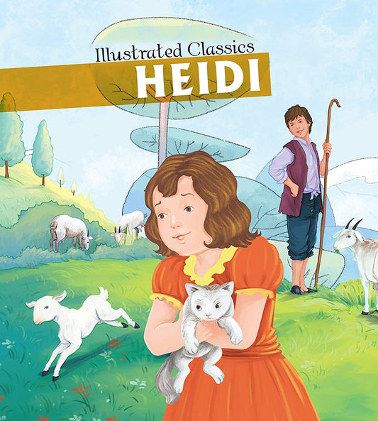 Heidi : Illustrated Classics - Om Books - Swadesiicart