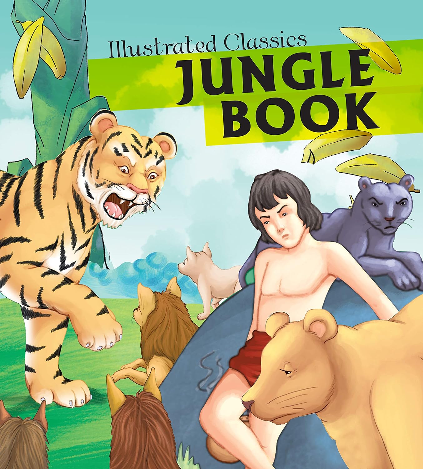 Jungle Book : Illustrated Classics - Om Books - Swadesiicart