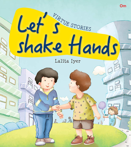 Lets Shake Hands : Virtue Stories - Om Books - Swadesiicart