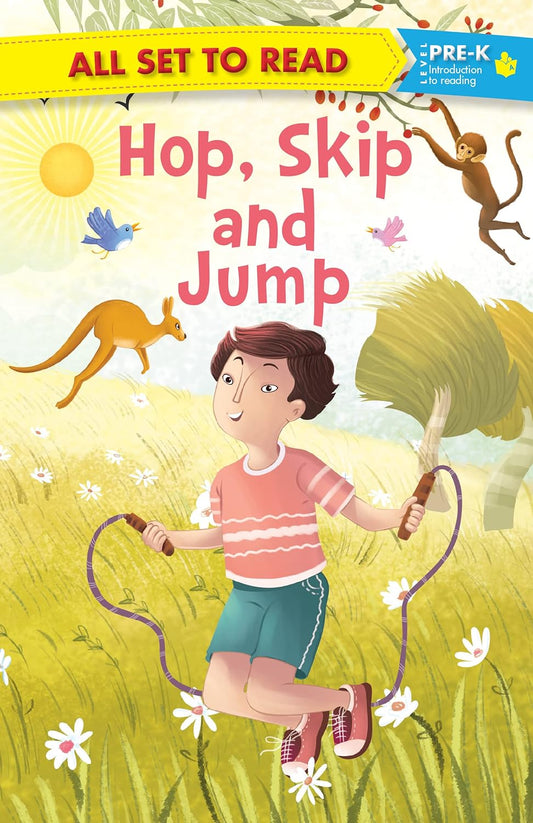 All set to Read Hop, Skip and Jump - Om Books - Swadesiicart