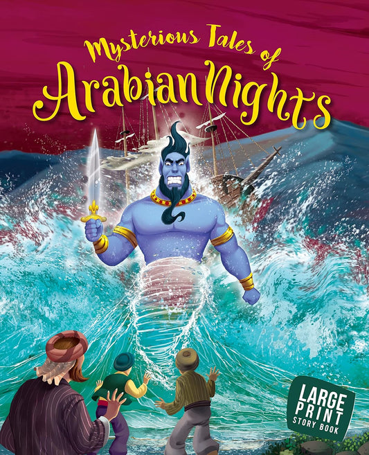 Mysterious Tales of Arabian Nights : Large Print - Om Books