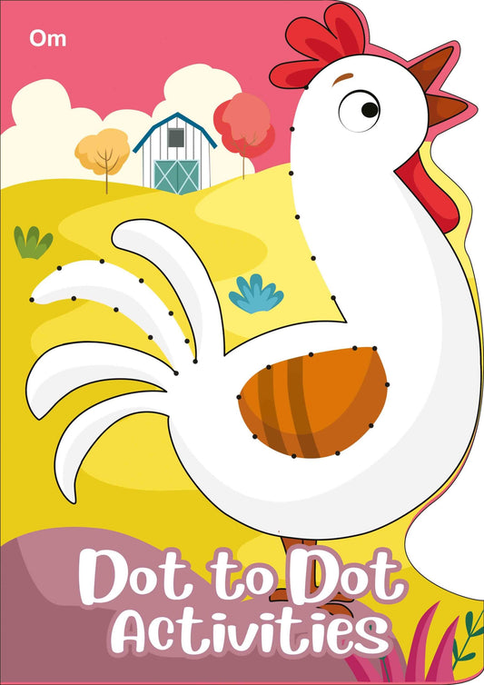 Dot to Dot Activities: Cutout Activities book - Activity book for Children - Om Books - Swadesiicart