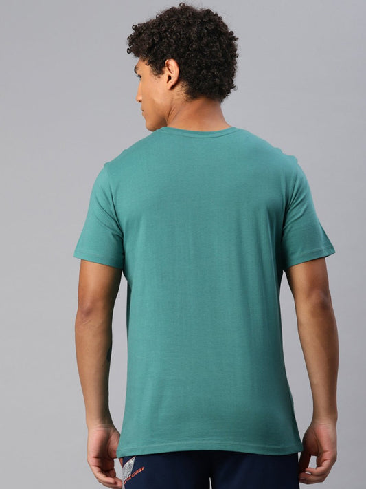 Alcis Men Typography Printed T-shirt | Swadesiicart