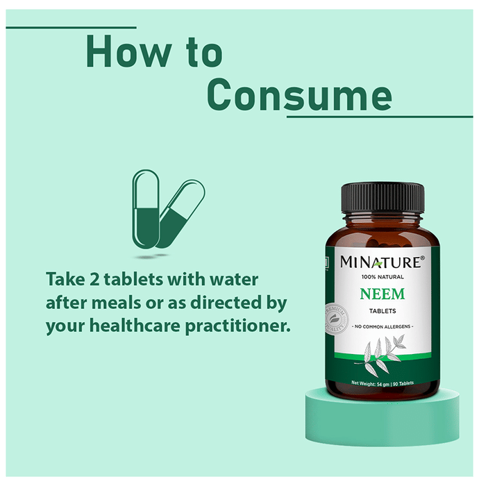 Minature Neem Tablets | Swadesiicart