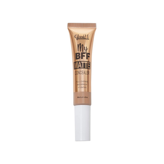 Glam21 My BFF Matte Liquid Concealer For All Skin Tone Matte Finish - Medium Olive