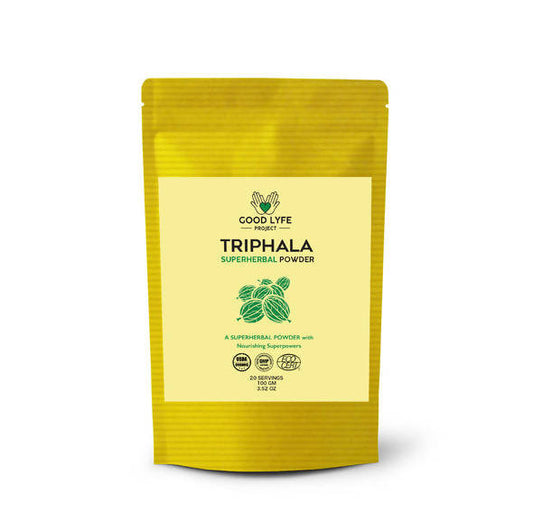Good Lyfe Project Organic Triphala Superherbal Powder | Swadesiicart