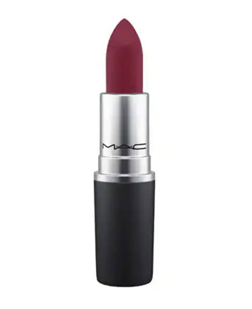 Mac Powder Kiss Lipstick - Burning Love Deep Intense Berry - Swadesiicart