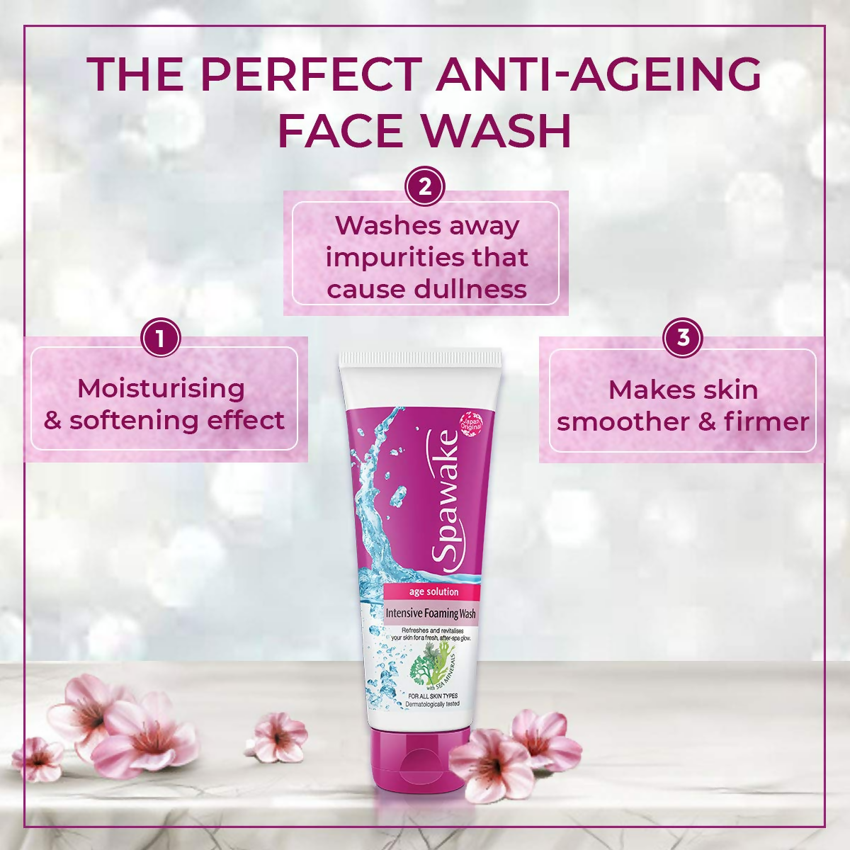Spawake Anti Aging Face Wash - Swadesiicart