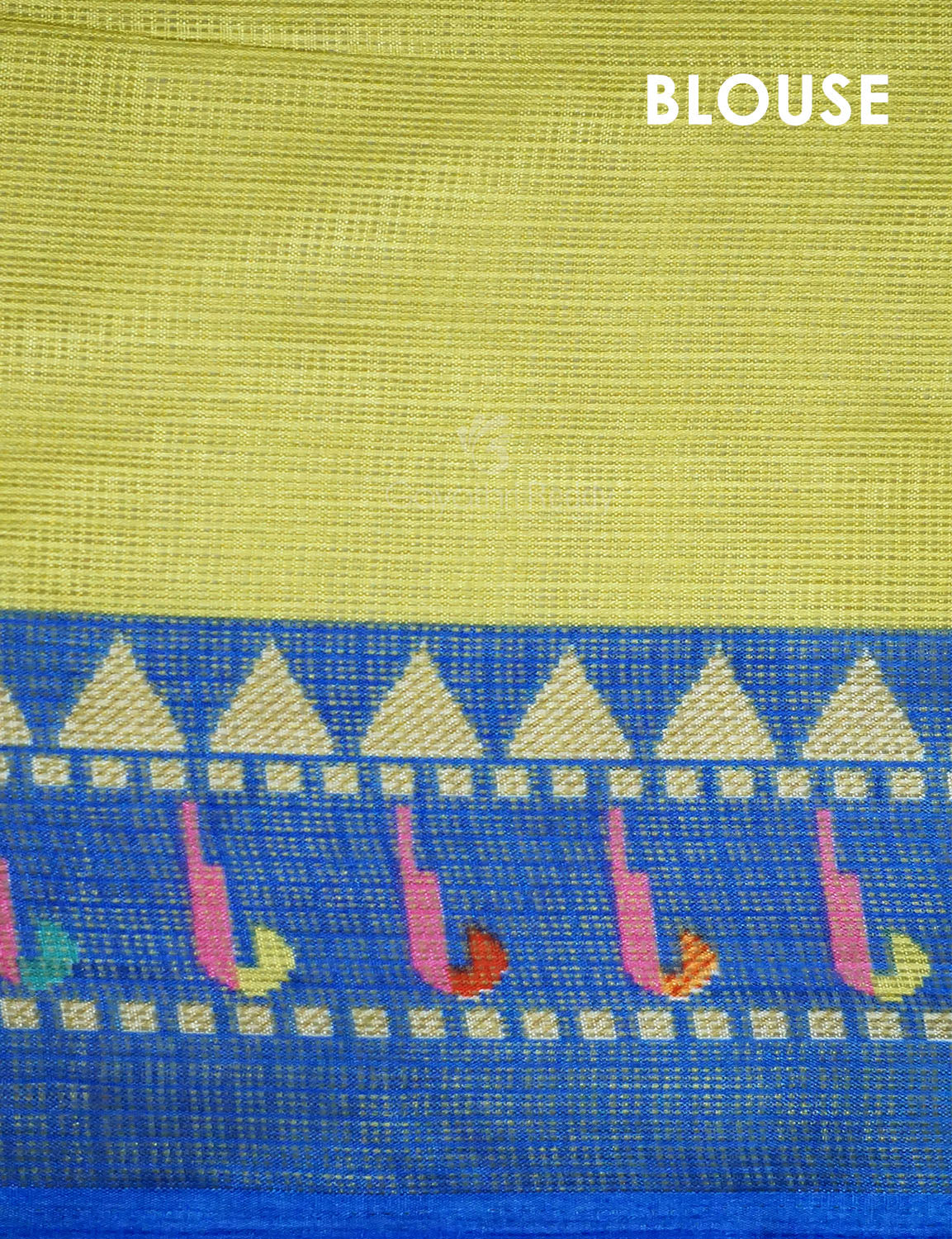 Parrot Green Colored with Buttes Semi Silk Kota Saree By Gayathri Reddy Designer Studio | Swadesiicart