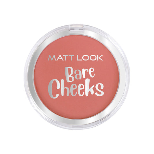 Matt Look Bare Cheeks Blusher Palette - 05 Woo Me - Swadesiicart