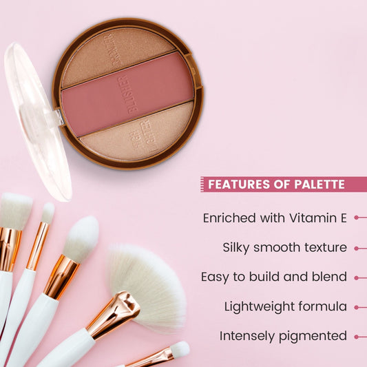 Matt Look One Stop Pop Sculpting Palette - Swadesiicart