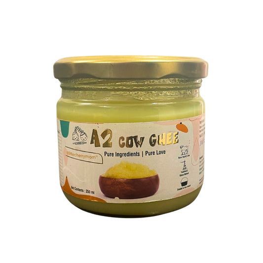 Littlecherrymom A2 Bilona Cow Ghee | Certified Pure Cow Ghee | Nutritious Organic Desi Ghee - Little Cherry Foods
