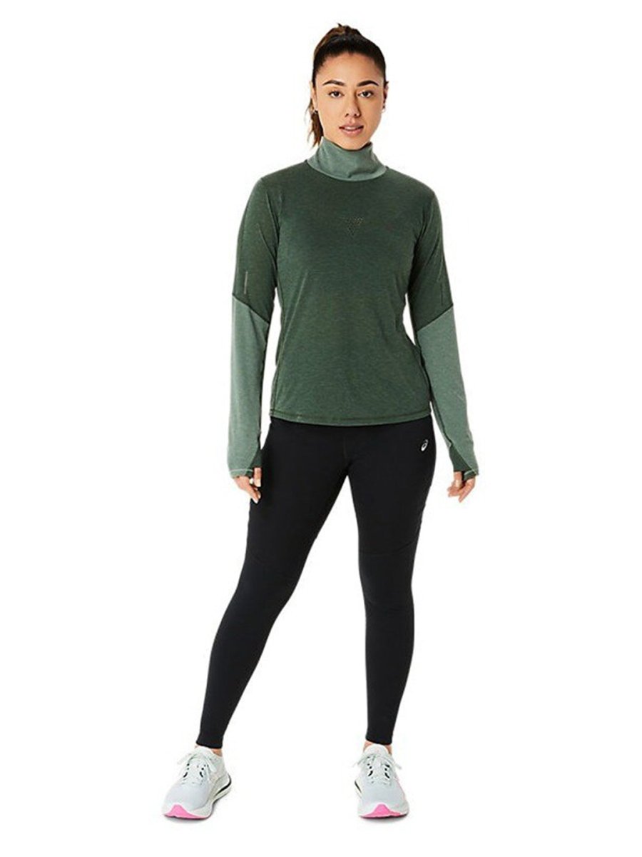 ASICS Metarun Mock Neck Long Sleeves T-Shirt | Swadesiicart