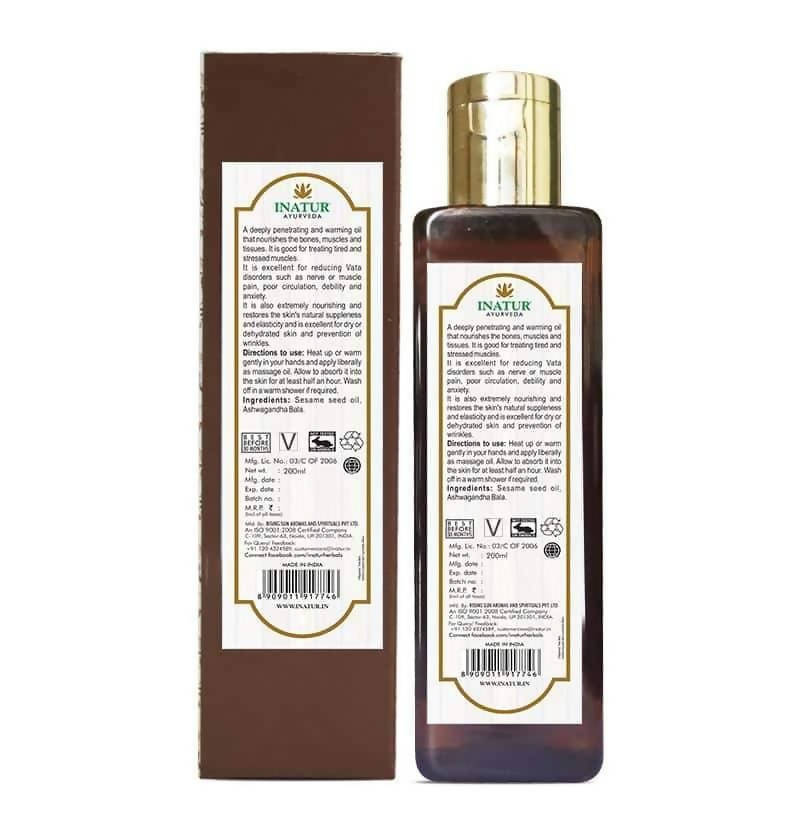 Inatur Ayurveda Ashwagandha Oil | Swadesiicart